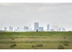 Logo_skyline_rotterdam_en_vrouw_op_dijk