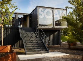 SOAK urban wellness. Foto; John Kramer Photography - beeld via persbericht HOBU SOAK urban wellness. Foto; John Kramer Photography - beeld via persbericht HOBU