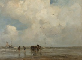 SK-A-2457-00 Schelpenvissen, 1885, Jacob Maris, Rijksmuseum Amsterdam (bijgesneden) SK-A-2457-00 Schelpenvissen, 1885, Jacob Maris, Rijksmuseum Amsterdam (bijgesneden)