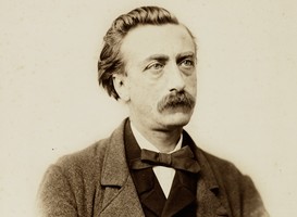 Multatuli (1864). Foto; César Mitkiewicz. Beeld via Rijksmuseum Multatuli (1864). Foto; César Mitkiewicz. Beeld via Rijksmuseum