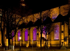 Wonderlicht Alkmaar (Grote Kerk Alkmaar, beeld via persbericht Wonderlicht Alkmaar) Wonderlicht Alkmaar (Grote Kerk Alkmaar, beeld via persbericht Wonderlicht Alkmaar)