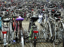 Tijdelijke fietsenstalling Tijdelijke fietsenstalling