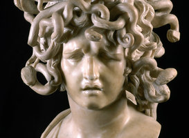 Gian Lorenzo Bernini, Medusa, Rome, 1638–1640, Rome, Musei Capitolini, Palazzo dei Conservatori - beeld via persbericht Rijksmuseum Gian Lorenzo Bernini, Medusa, Rome, 1638–1640, Rome, Musei Capitolini, Palazzo dei Conservatori - beeld via persbericht Rijksmuseum