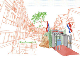 Artist impression pop-upkunstbunker; Huis van Hilde / Davy Akkerman