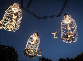 De stad Leeuwarden als decor van een spectaculaire voorstelling De stad Leeuwarden als decor van een spectaculaire voorstelling