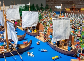 1000 jaar Nederlandse geschiedenis vereeuwigd in Playmobil 1000 jaar Nederlandse geschiedenis vereeuwigd in Playmobil