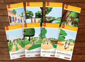 Nieuwe wandelkaarten voor 10.000 kilometer plezier in provincie Brabant Nieuwe wandelkaarten voor 10.000 kilometer plezier in provincie Brabant