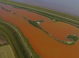 Waarom kleurt dit natuurgebied op Texel oranjeroze? Waarom kleurt dit natuurgebied op Texel oranjeroze?