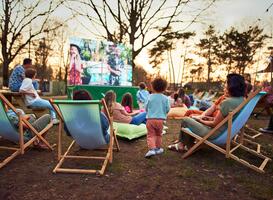 Center Parcs wordt uitgebreid met een buitenbioscoop Center Parcs wordt uitgebreid met een buitenbioscoop