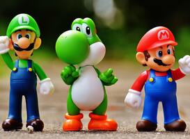 Nintendofans kunnen losgaan in deze attractie op de Tilburgse kermis Nintendofans kunnen losgaan in deze attractie op de Tilburgse kermis