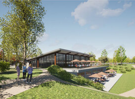 Recreatiepark 't Zand bouwt uit met gloednieuw horecapaviljoen Recreatiepark 't Zand bouwt uit met gloednieuw horecapaviljoen