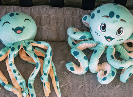 Octopus Joey nieuwste personage van attractiepark Toverland Octopus Joey nieuwste personage van attractiepark Toverland