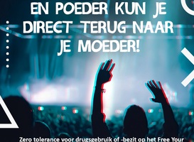 Free Your Mind festival Koningsdag is tegen drugs Free Your Mind festival Koningsdag is tegen drugs