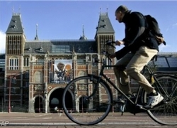 Fietstunnel, amsterdam Fietstunnel, amsterdam