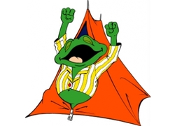 Logo_tent_wakker_kikker_tekening_duinrell
